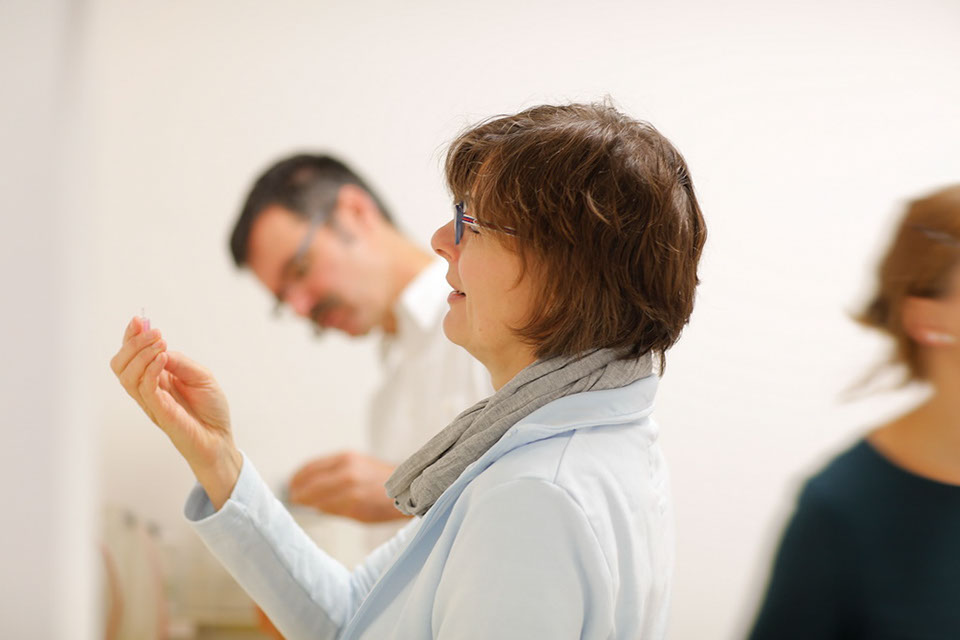 Dr. Grimberg in der Kinderarztpraxis Pasing